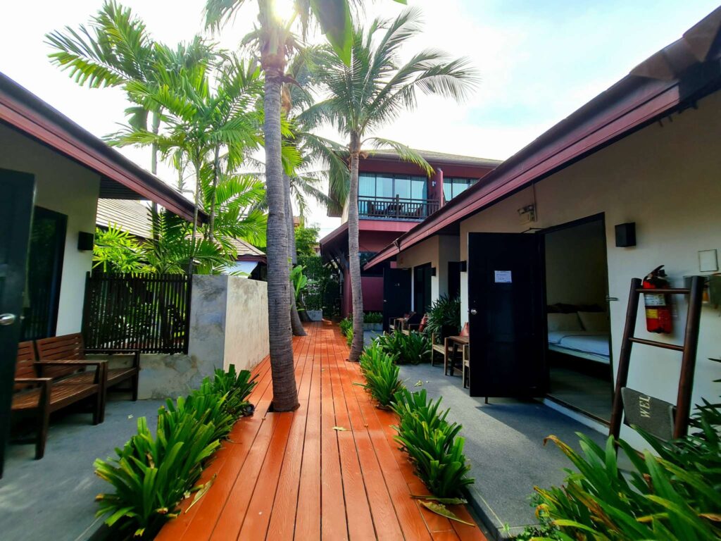 หาดเจ้าสําราญ ที่พักติดทะเล