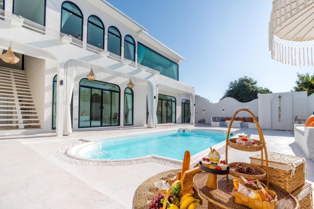 บ้านพัก pool villa พัทยา
