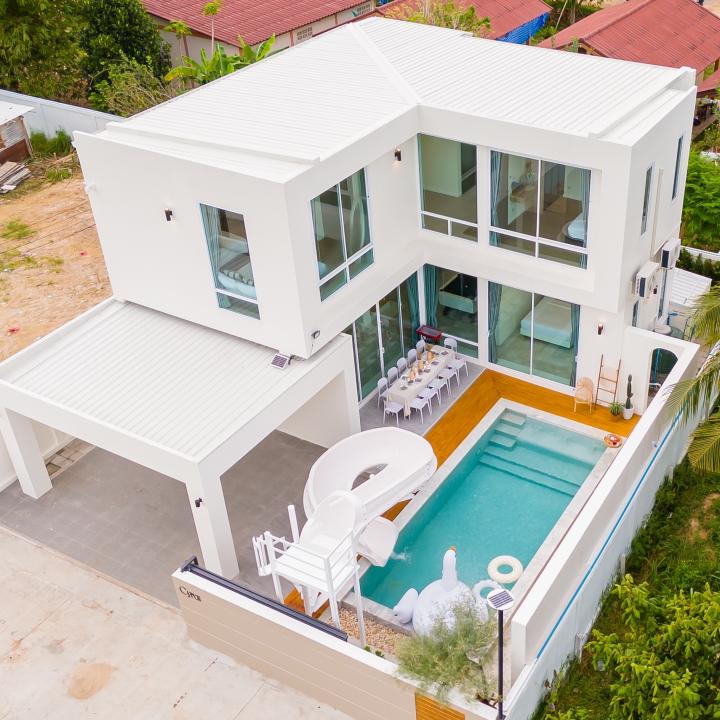 บ้านพัก pool villa พัทยา